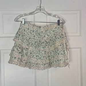 LoveShackFancy rare ruffle skirt